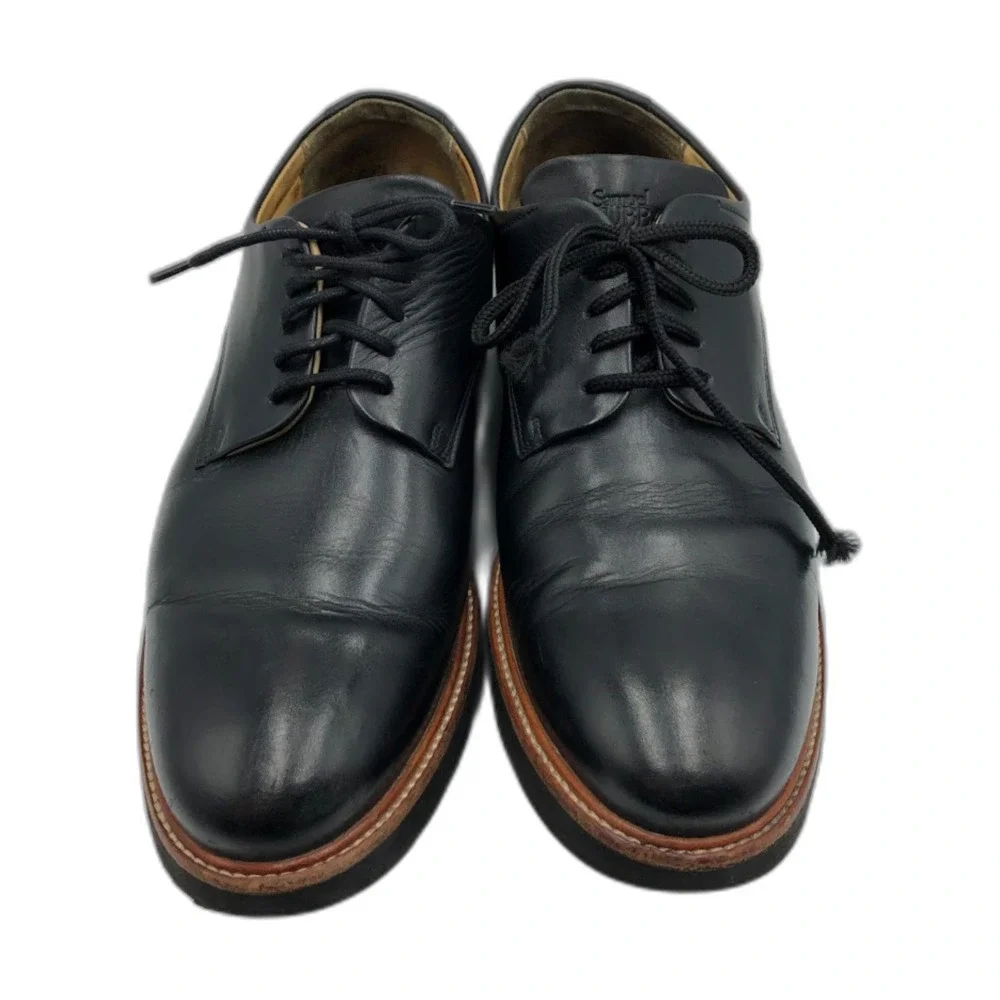 Samuel Hubbard Vibram Men's Black Leather Oxford Lace Up Shoes Size 10.5